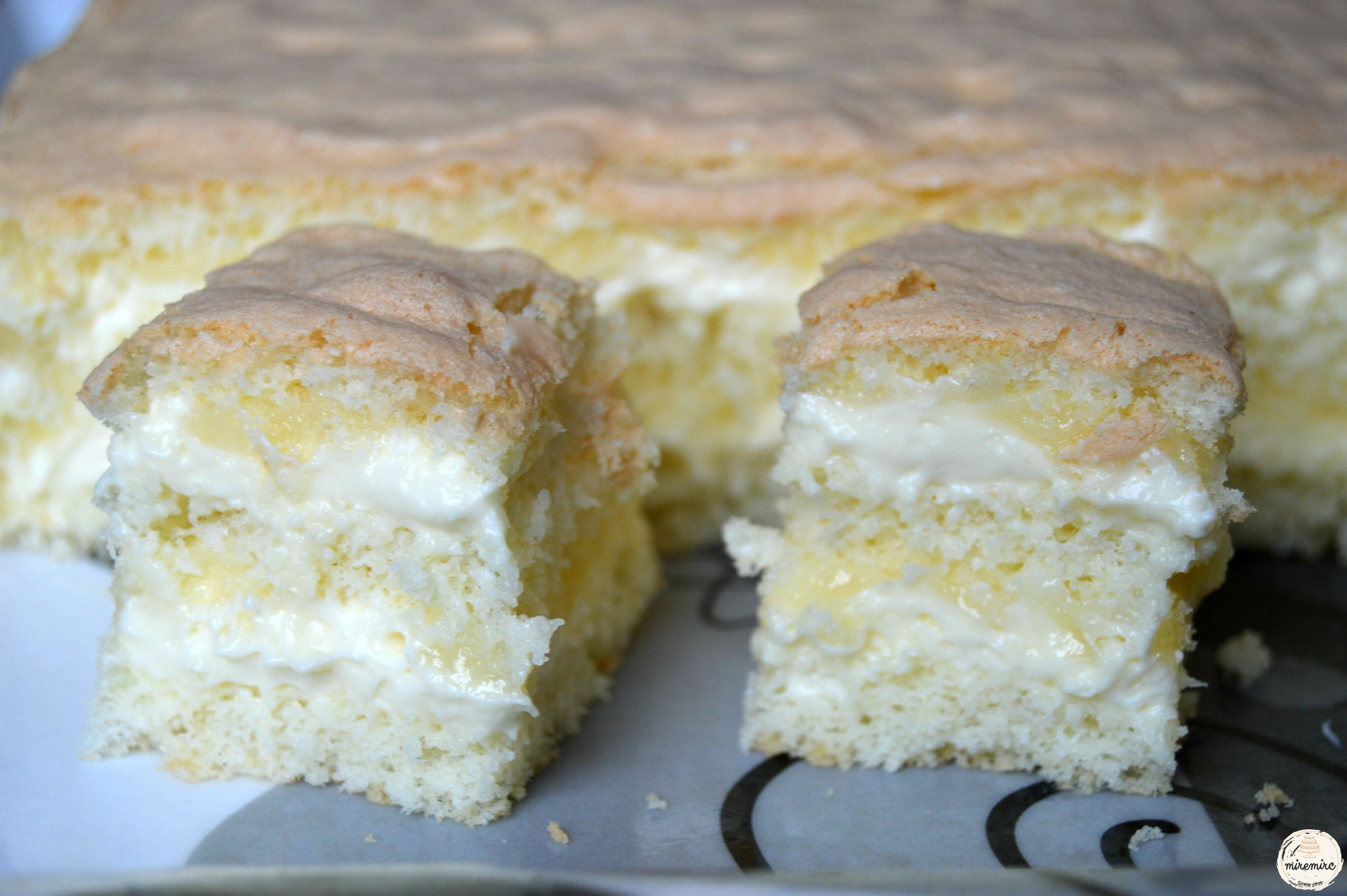 Prajitura cu ciocolata alba si lemon curd