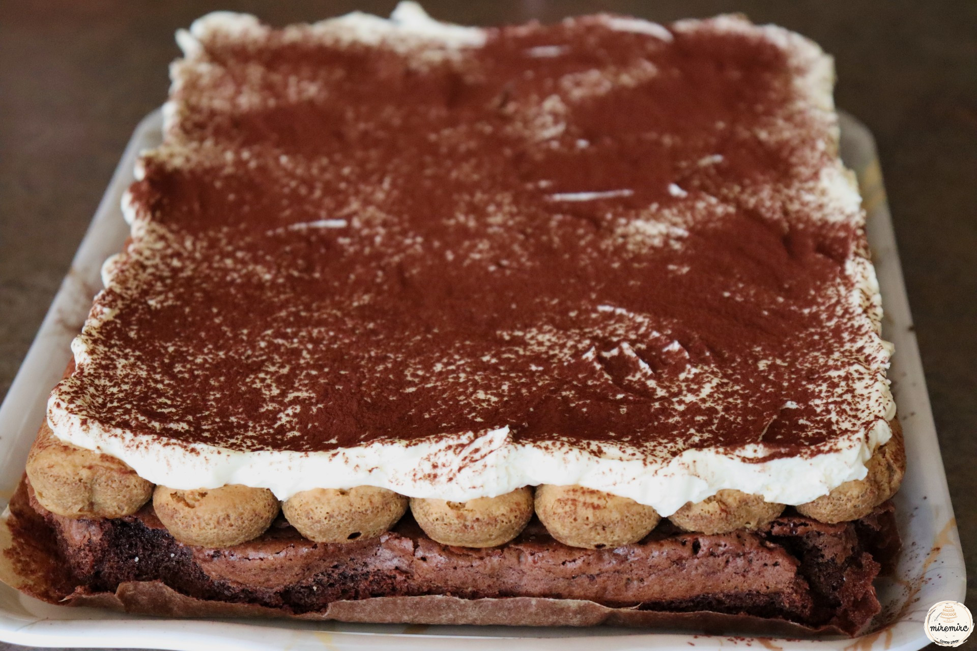 Tiramisu Brownies